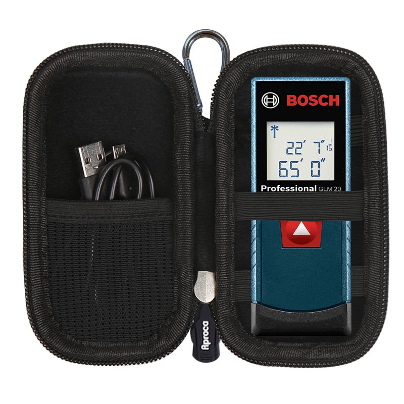 Aproca Hard Carry Travel Case for Bosch GLM 20 Compact Blaze 65' Laser Distance Measure - Image 1